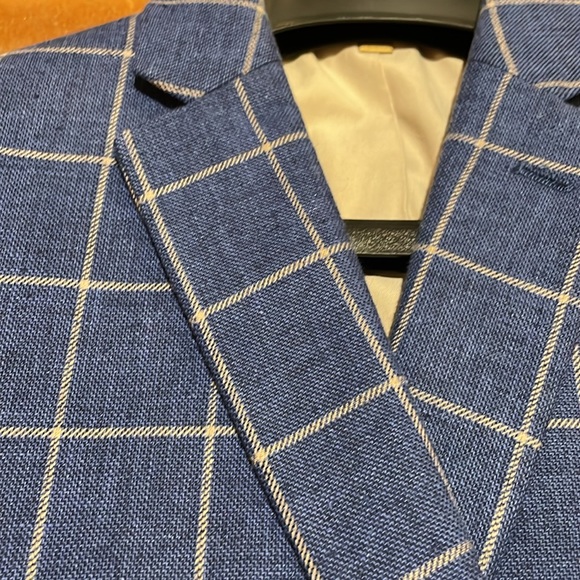 Boy’s Navy Blue Suit Jacket/Blazer-Dillard’s Class Club Gold Label-Size 14 - Picture 4 of 4